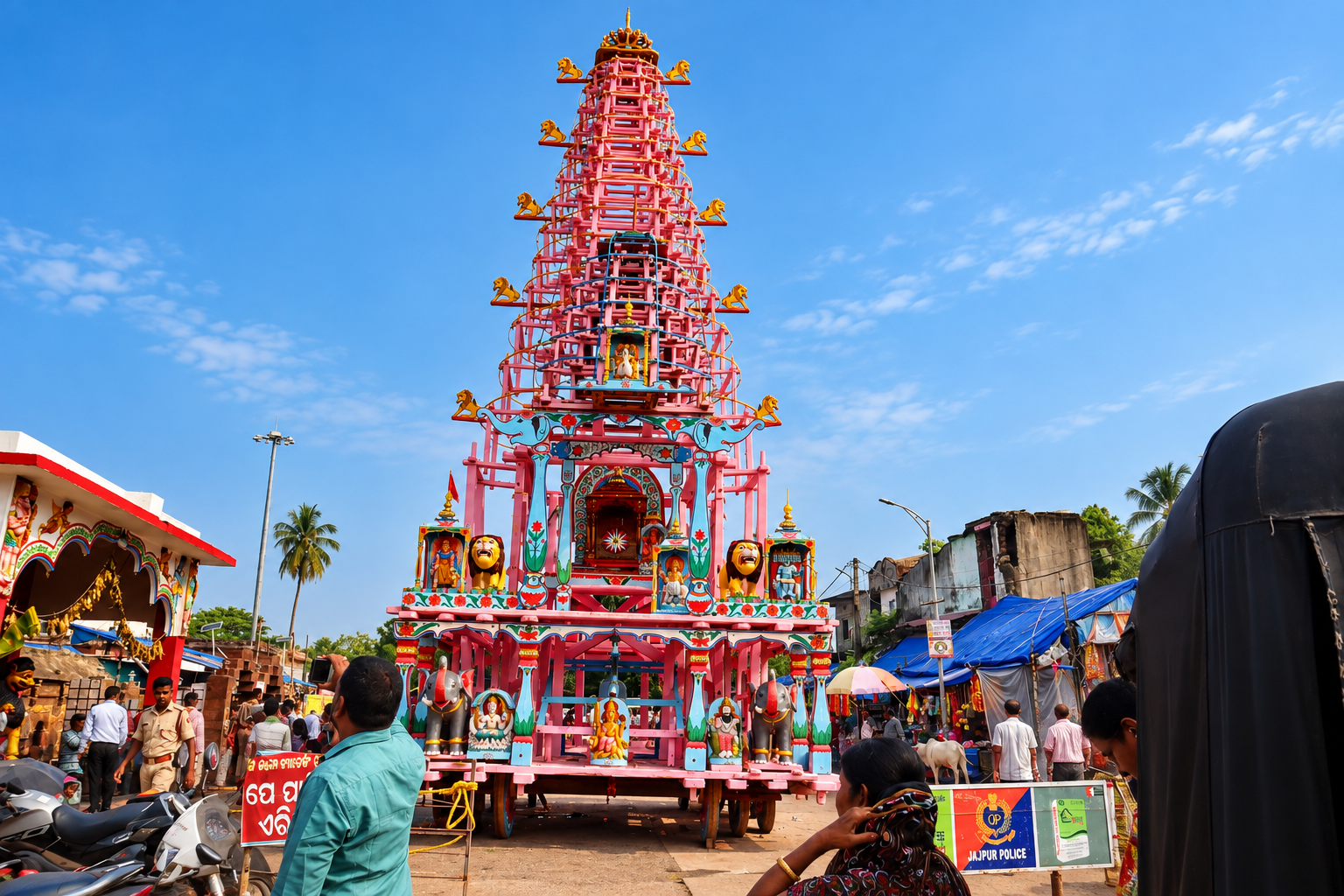 Nabhi Gaya Jajpur: 7 Sacred Facts & Ultimate Pinda Daan Guide at Maa Biraja Temple 3 Maa Biraja temple bijaya ratha.wfp