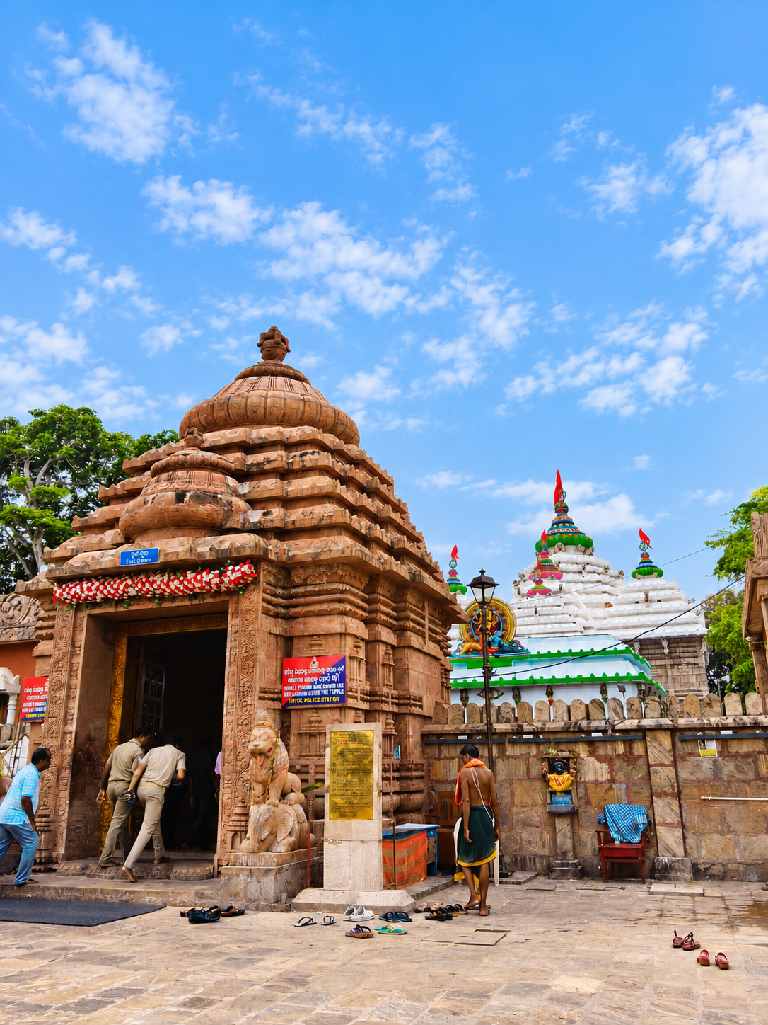 East gate of Maa Sarala Temple